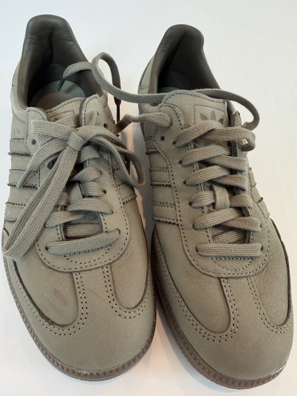 Olive Green Sneakers by Adidas